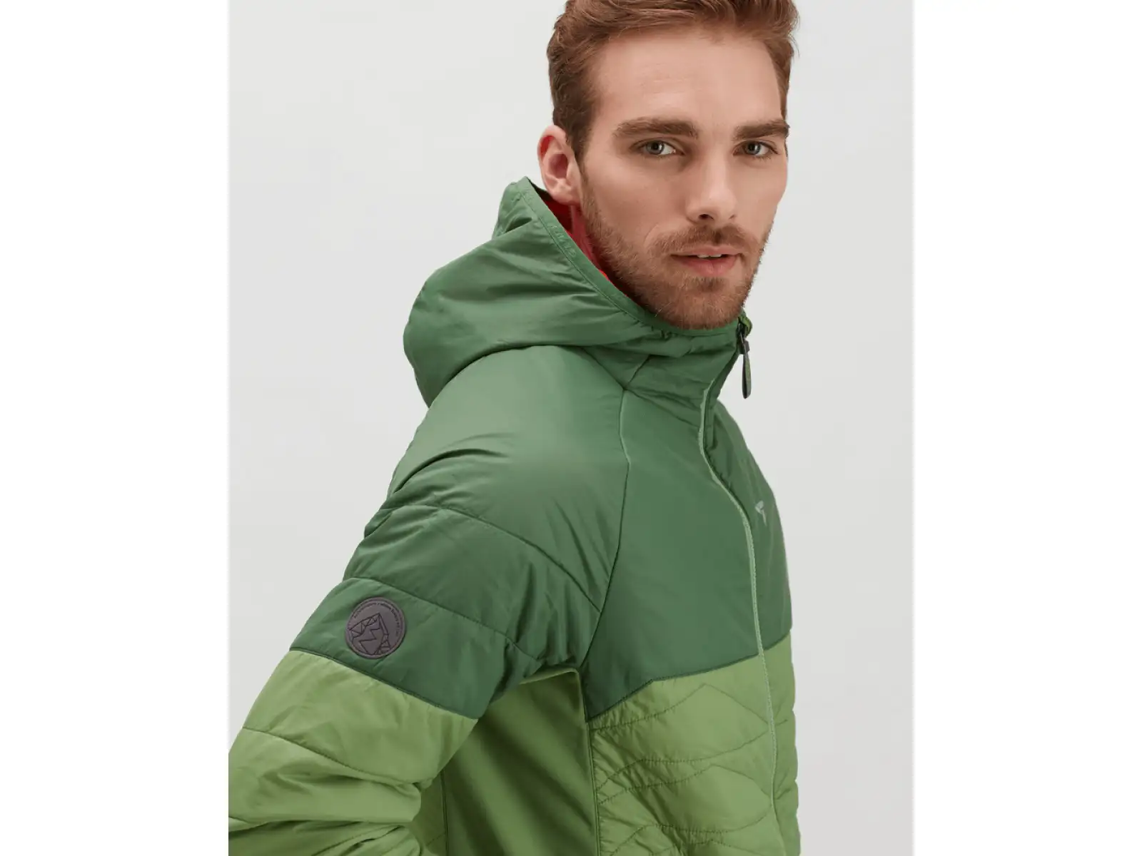 Silvini Deruta pánska bunda green/ruby