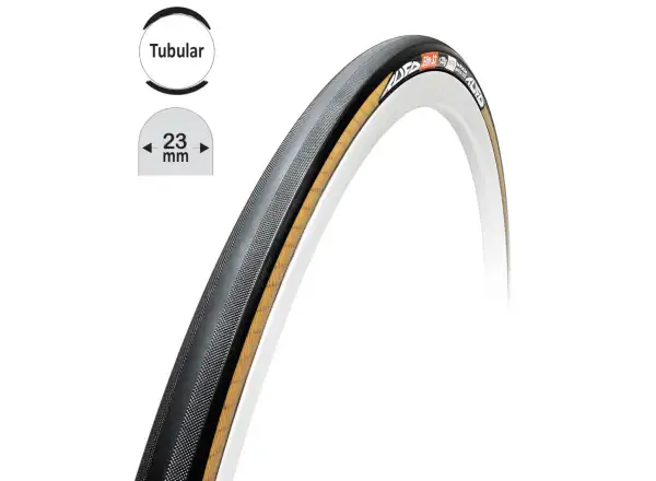 Tufo Elite S3 Cestná Galuska 28"/23 mm čierna/béžová
