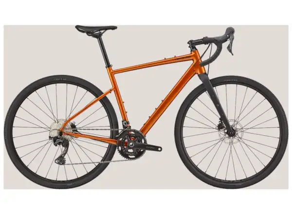 Cannondale Topstone 1 gravel bicykel Tiger Eye