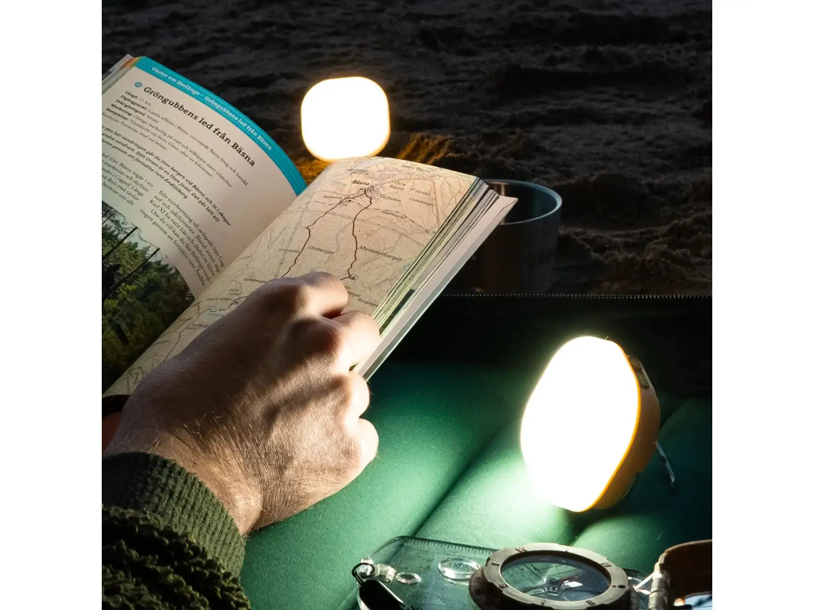 Silva Glow Recharge kompaktná svietidlo Yellow