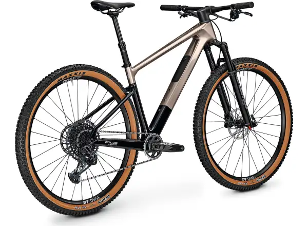 Horský bicykel Focus Raven 8.9 DI Silver Glossy / Carbon Raw Glossy
