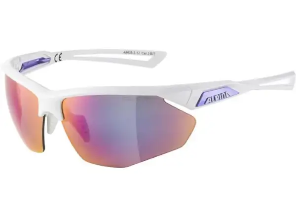 Slnečné okuliare Alpina Nylos HR White/Purple