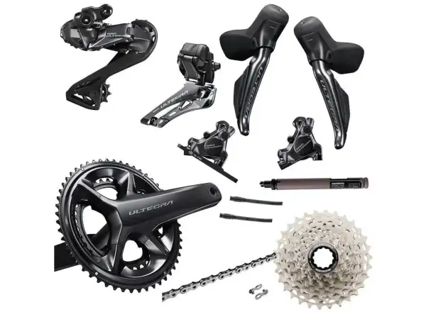 Shimano Ultegra Di2 R8170 kompletná sada - kľuky 50/34z, 172,5 mm, kazeta 11-34 zubov