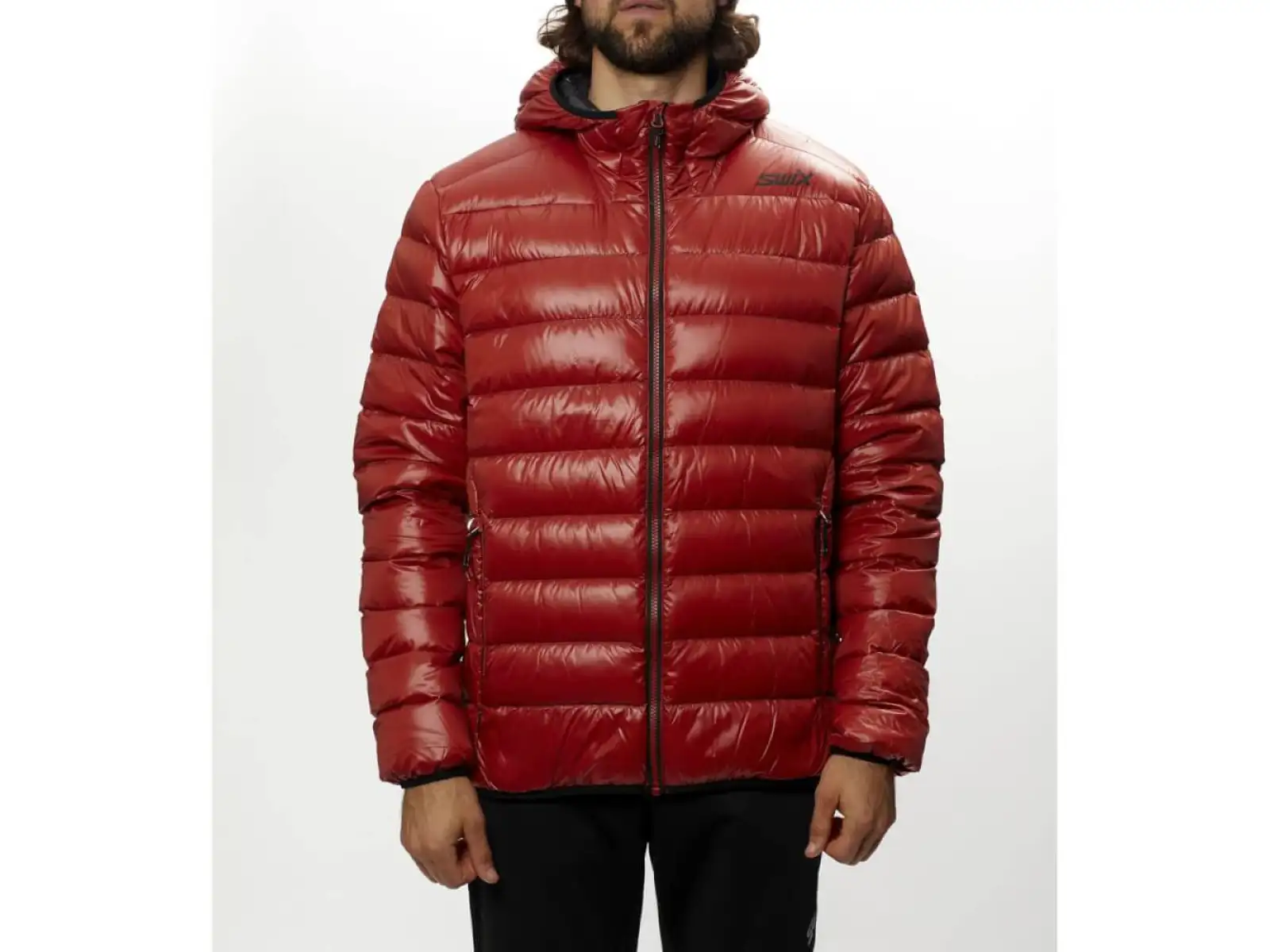 Swix Nordland Light Down pánska bunda Terra cotta