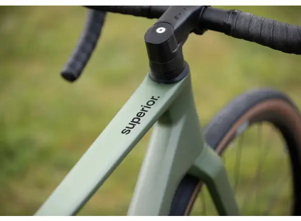 Superior XR 9.5 GR gravel bicykel Matte Green Grey