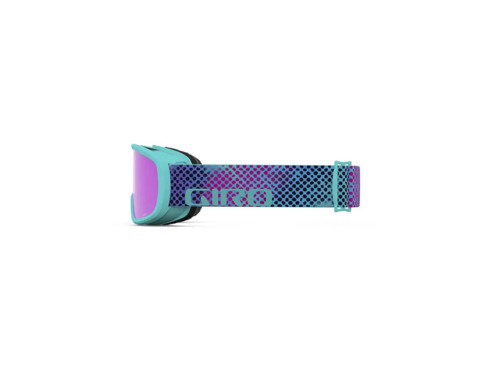 Detské lyžiarske okuliare Giro Buster Screaming Teal/Chroma Dot Amber Pink