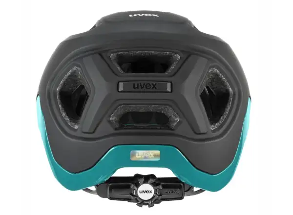 Uvex React MTB prilba Black/Teal Matt