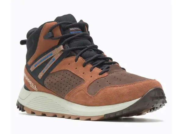 Merrell Wildwood Sneaker Boot MID WP pánska turistická obuv bracken