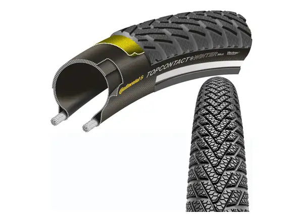 Continental Top Contact Winter Premium MTB pneumatika Kevlar