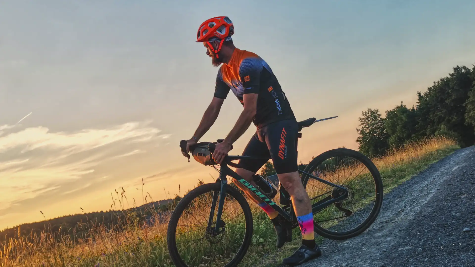 Na čem jezdí Koloshop? Ambasador David na gravelu Giant Revolt 1