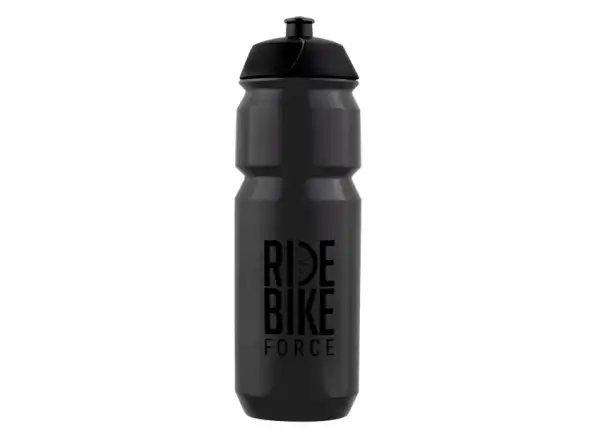 Force Divide cyklistická fľaša 750 ml transparentná čierna/čierna
