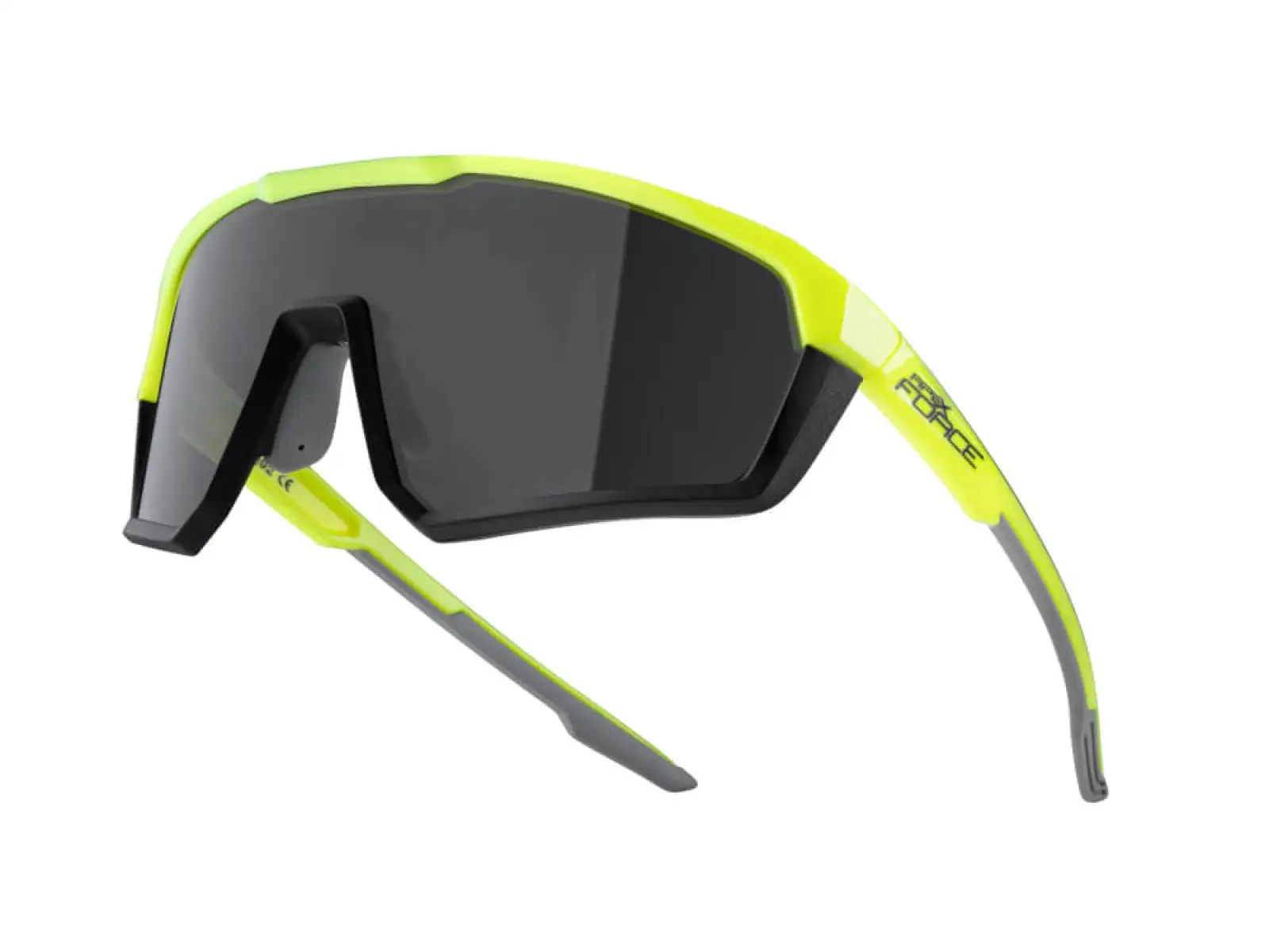Force Apex okuliare fluo-čierne/čierne sklá