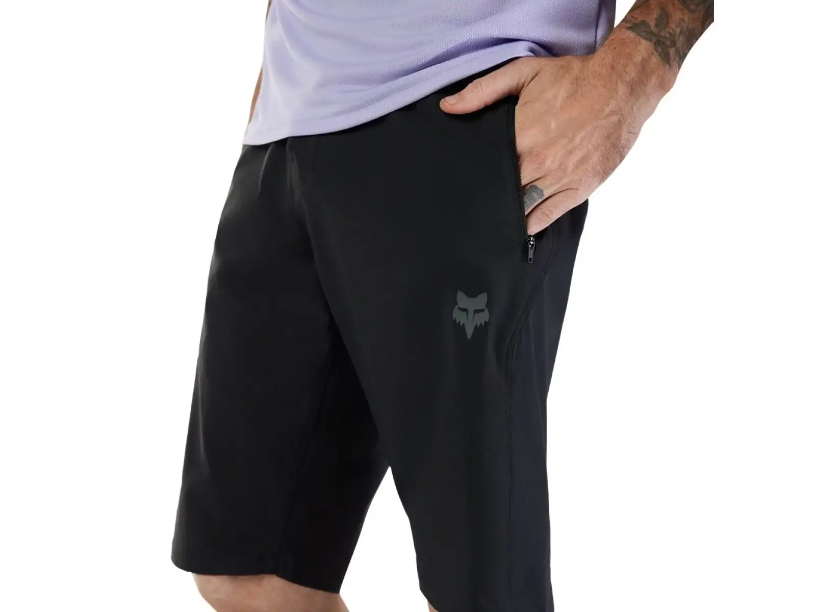 Fox Ranger cyklistické šortky Black