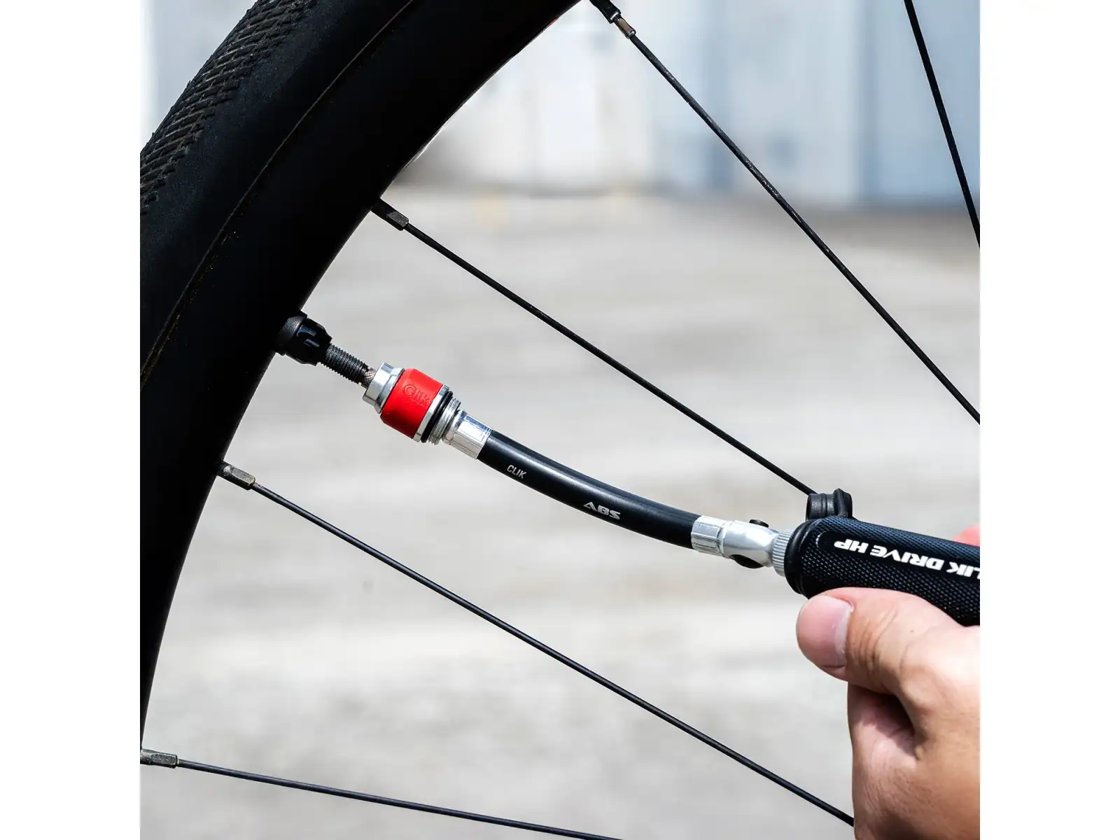 Lezyne ABS Flex Hose hadička s Clik Chuck