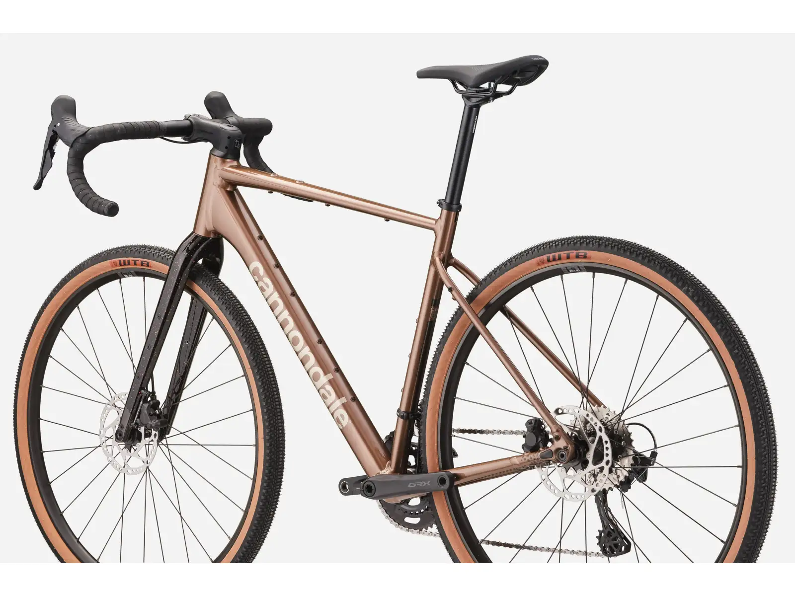 Cannondale Topstone CAAD 1 GRX 2X gravel bicykel Platinum Bronze