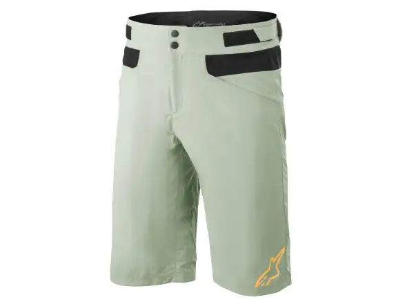 Alpinestars DROP 4.0 pánske šortky s vložkou Green/Steel