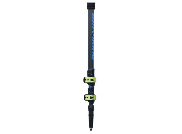 Viking Carbo lite Trekingové palice Black/Lime/Blue