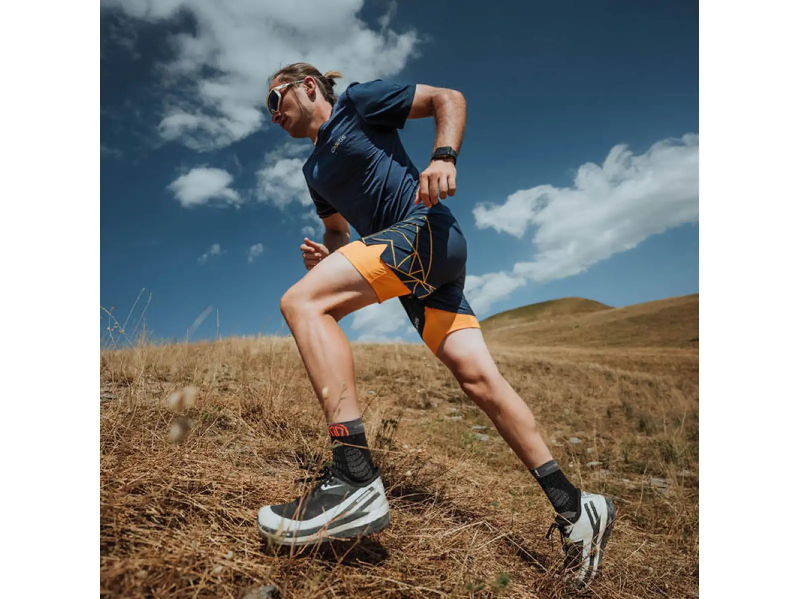 Ponožky Sidas T-Free Trail Running Black/Grey
