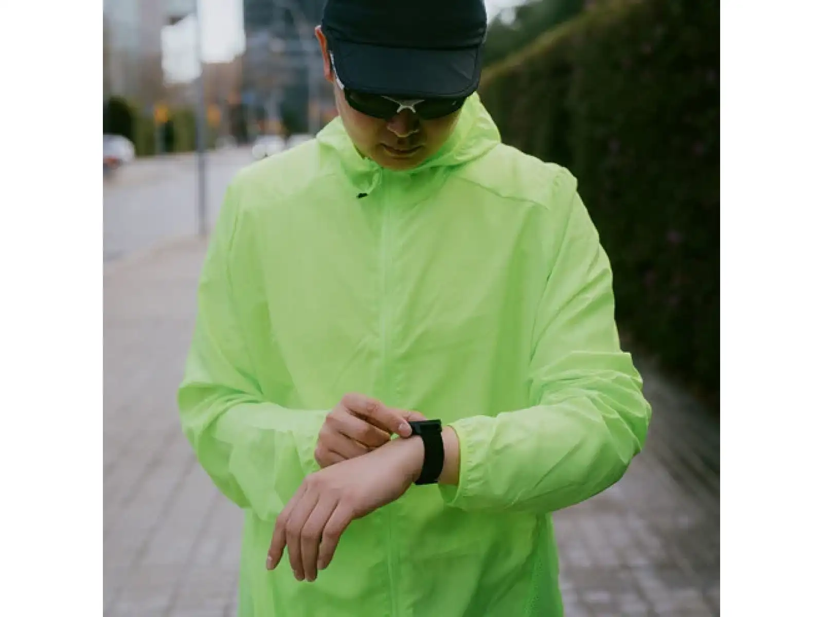 Suunto Run smart hodinky silikónový remienok Lime