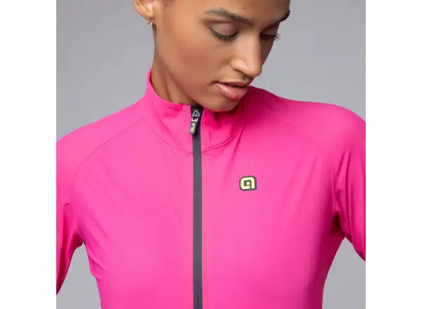 Alé Klimatik Guscio Racing 2.0 dámska zimná cyklistická bunda Fuchsia