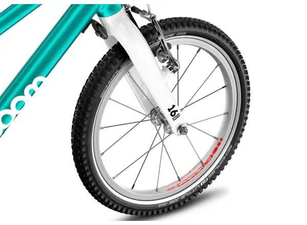 Woom GO 3 Automagic Metallic Turquoise 16 detský bicykel