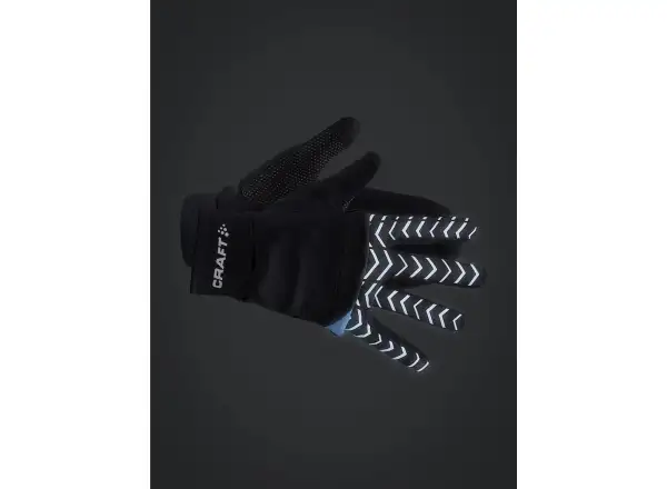 Craft ADV Lumen Hybrid bežecké rukavice čierna