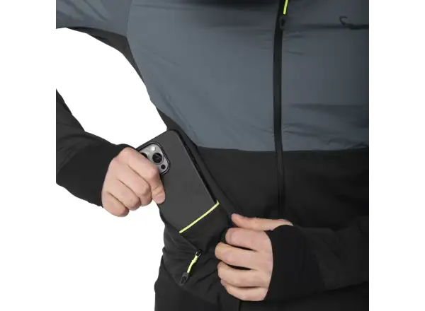 Dynafit Alpine Hybrid pánska bežecká bunda Cinder