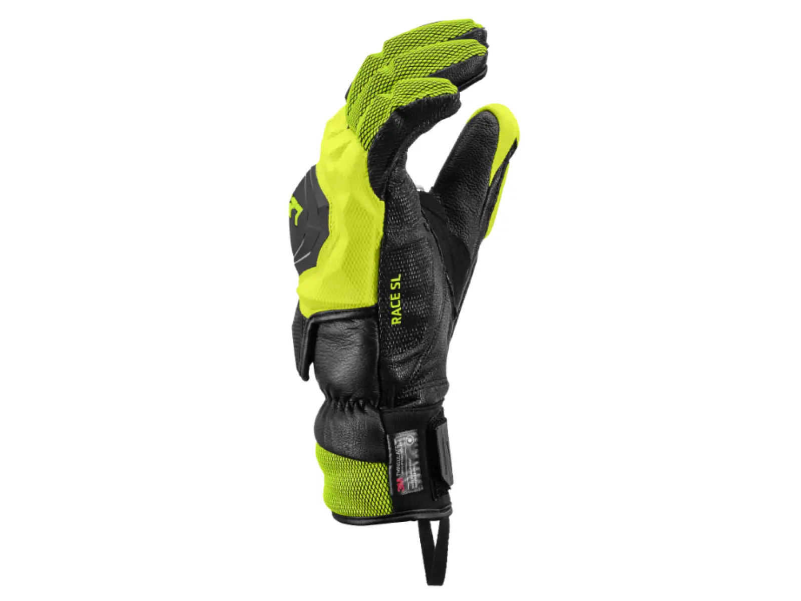 Leki WCR Venom SL 3D pretekárske rukavice Black-Ice Lemon
