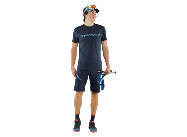Dynafit Traverse 2 Pánske funkčné tričko s krátkym rukávom Blueberry