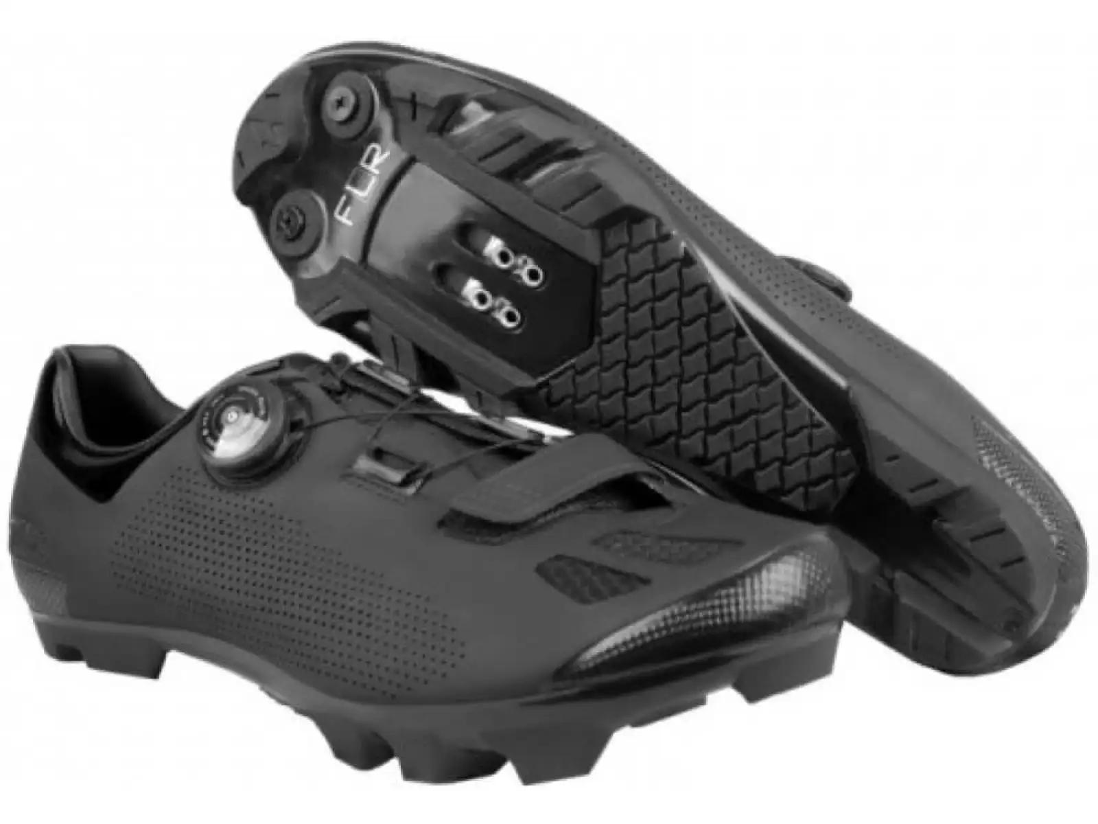 FLR F-70 MTB pánske tretry Black
