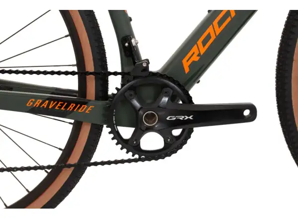 Rock Machine Gravelride CRB 900 khaki/oranžová gravel bicykel