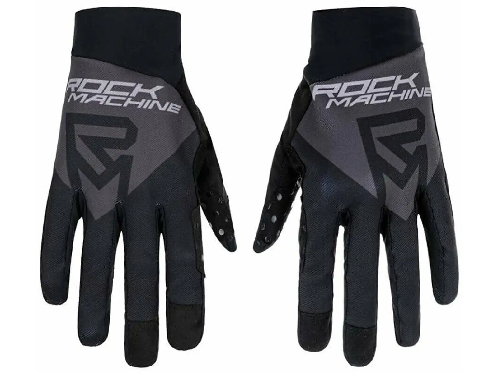 Rukavice Rock Machine Race black/grey