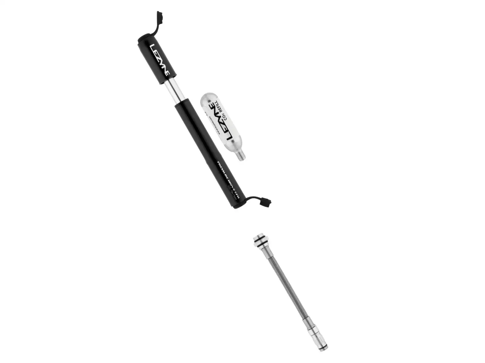Lezyne CO2 Pressure Drive CFH pumpa čierna