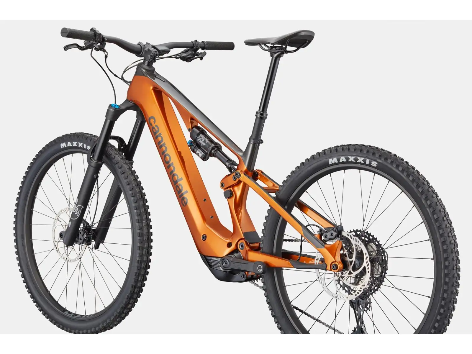 Cannondale Moterra SL Carbon 2 celoodpružený elektrobicykel Tiger Eye