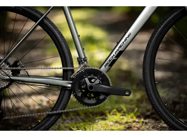 Rock Machine Lukk 40 gravel bicykel Gloss Granite Green