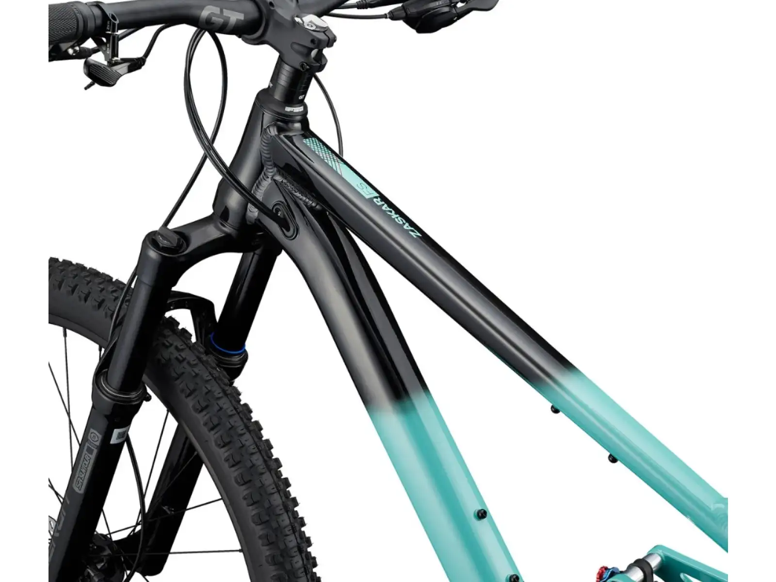 GT Zaskar FS 29 Comp horský bicykel Sea Green