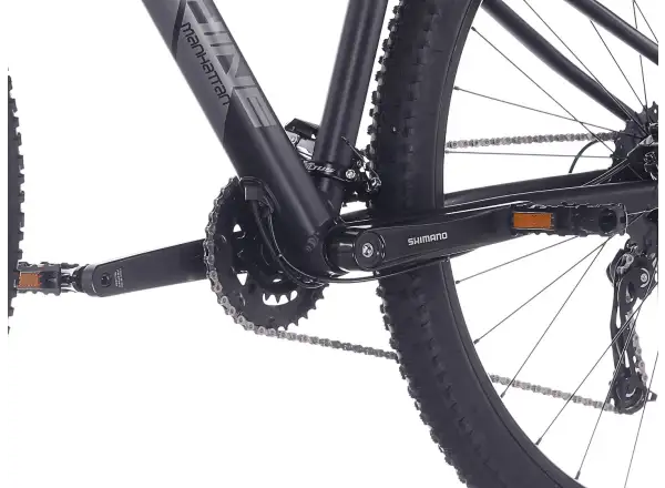Rock Machine Manhattan 90-29 horský bicykel Matt Black