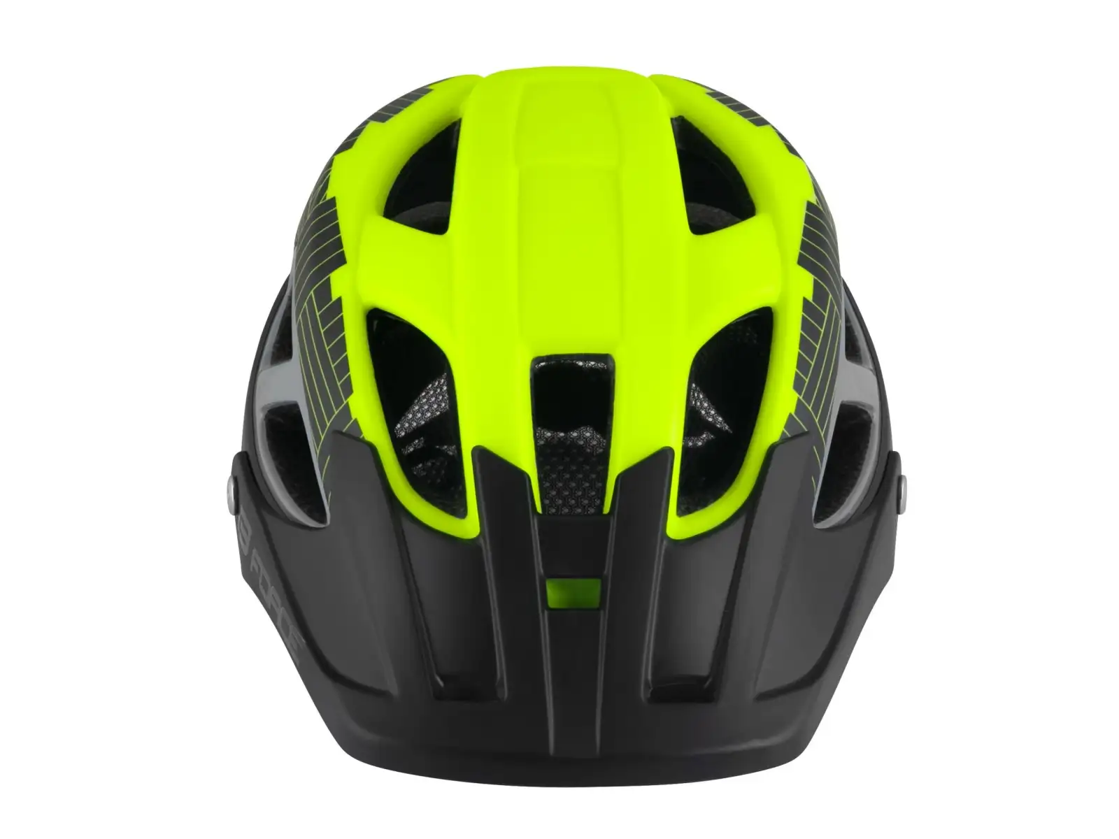 Force Aves MTB prilba fluo/čierna matná