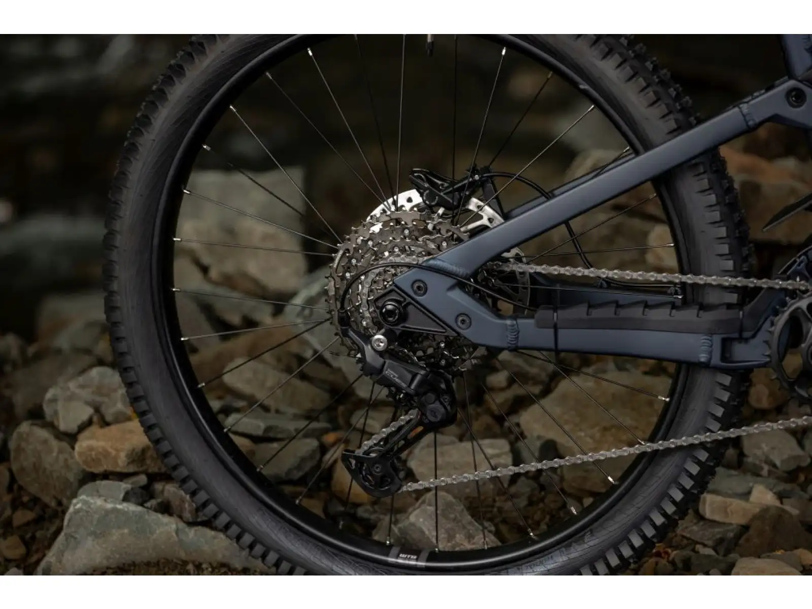 Rock Machine Whizz FS I 50 horský bicykel Matte Milionaire Blue