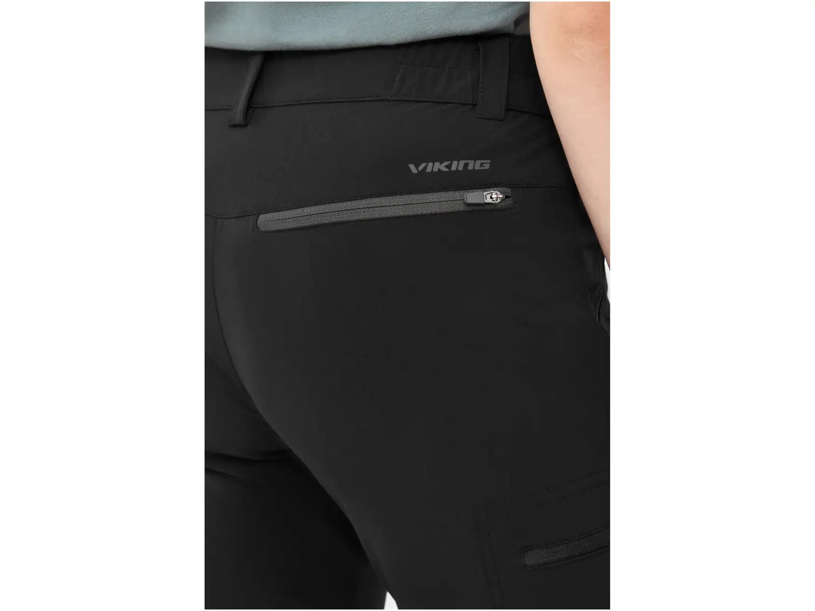 Viking Rocklyn 2in1 dámske nohavice black