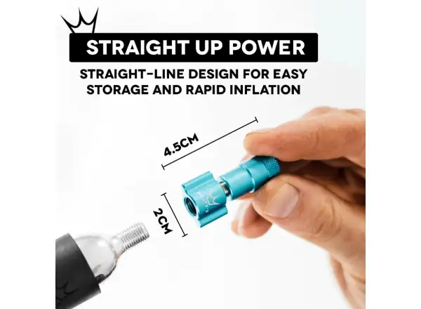 PEATYS HOLESHOT HEAD CO2 PUMPY TURQUOISE (PPR-HTI-IFH-TRQ-12)