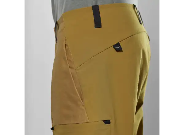Salewa Puez Hemp/DST 2/1 pánske nohavice Golden Brown