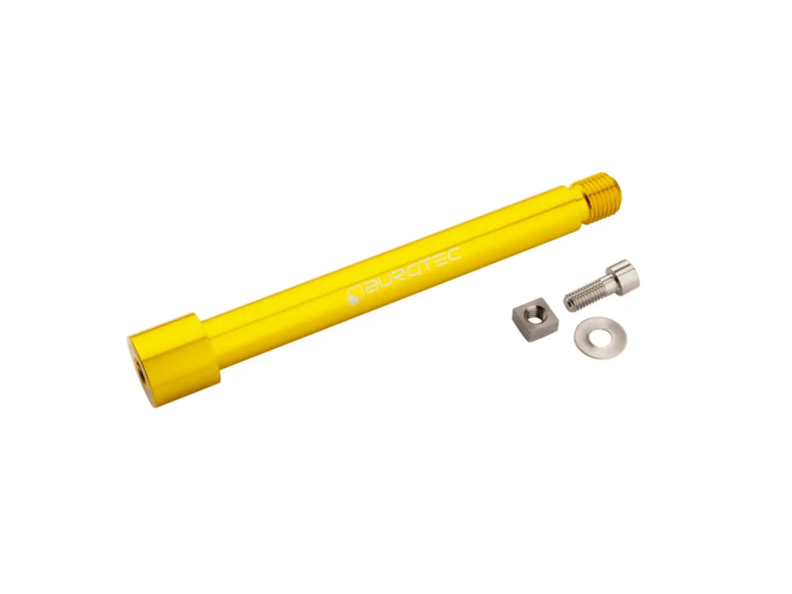 Burgtec predná pevná os 15x110 mm Boost Kabolt zlatá
