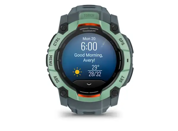 Garmin Instinct 3 Amoled 50 mm inteligentné hodinky Neotropic/Twilight remienok