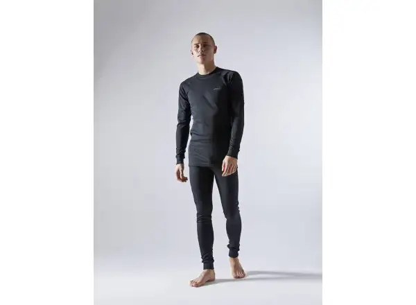 Craft Core Dry Baselayer pánska funkčná súprava čierna