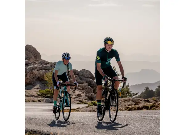 Endura FS260 Print pánsky dres krátky rukáv Emerald green