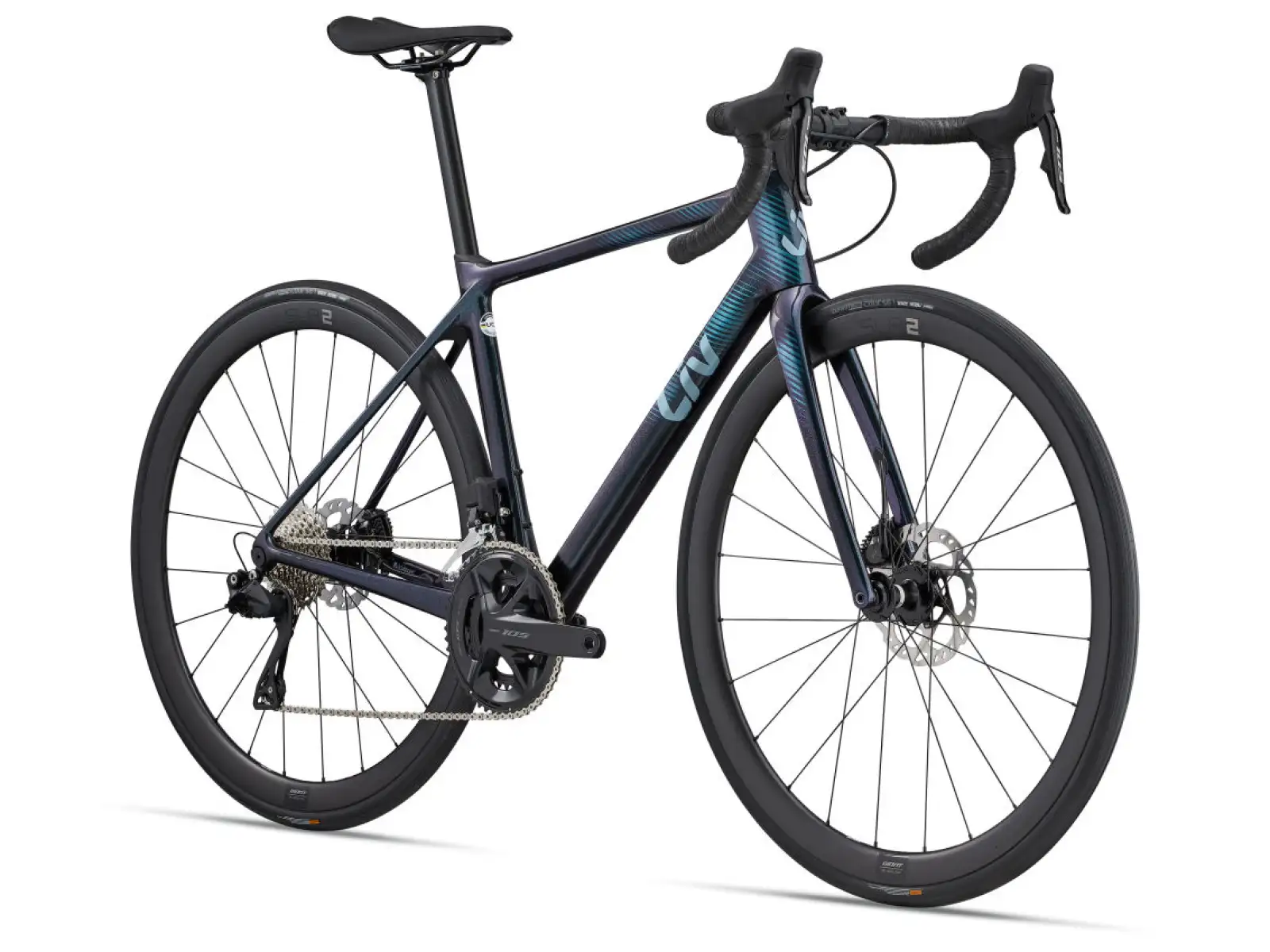 Liv Langma Advanced Disc 1+ cestný bicykel Starry Night