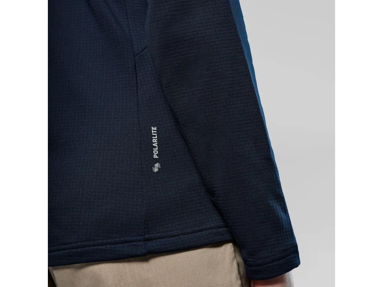 Salewa Puez Cammino Polarlite Half-Zip dámska mikina Navy Blazer