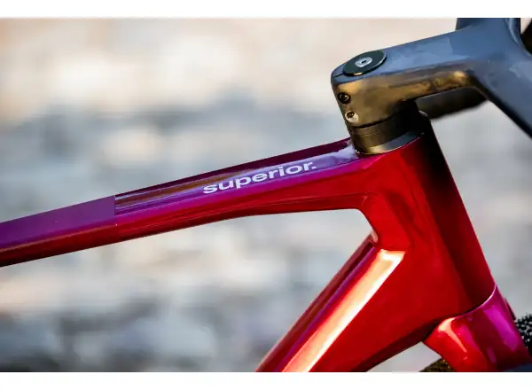 Superior X-Road 9.7 GR gravel bike matný jagavý karbón