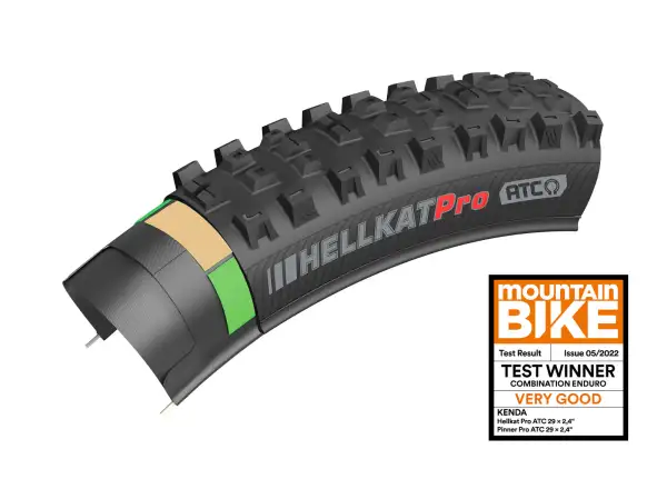 Kenda K-Series Hellkat AllMountain 120TPI K-1201 TR 27,5x2,40" MTB plášť kevlarový
